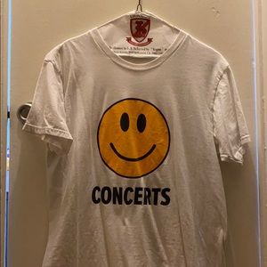 Smiley Face concert TShirt